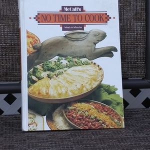McCall's No Time to Cook Cookbook